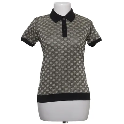 Polo (Noir, Or) de Sonia by Sonia Rykiel Coton, Cupro, Polyester