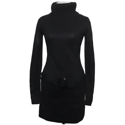 Robe à col roulé (Gris) de Melrose Acrylique, Polyamide