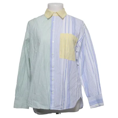 Shirt (Groen, Blauw, Geel, Meerkleurig) van Stradivarius Katoen