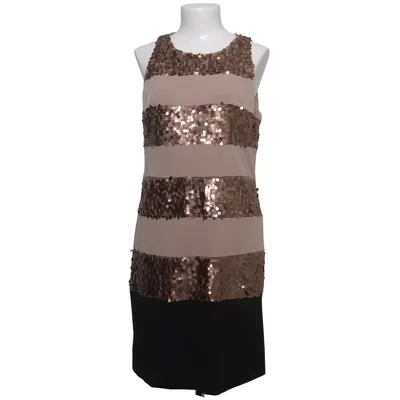 Cocktail dress (Beige, Black, Gold) from Donna Ricco Elastane, Polyester
