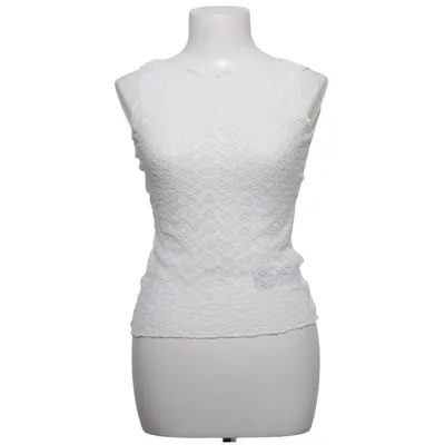 Top (Weiß) von Amisu Elasthan, Polyester