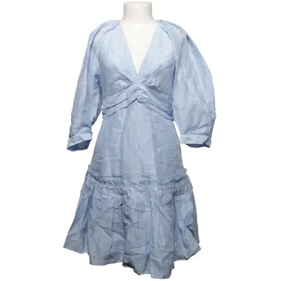Jurk (Blauw) van Sandro Linnen, Polyester