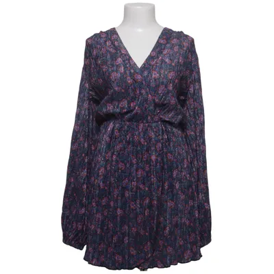 Dress (Blue, Multicolored) from ALIX Metallic fiber, Polyester