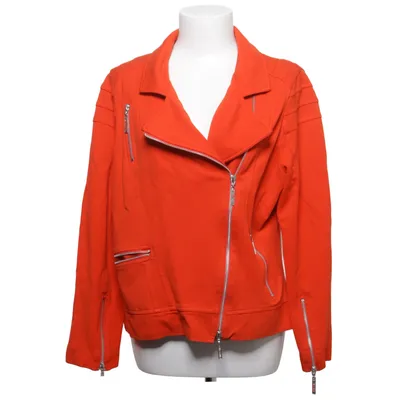 Veste de motard (Rouge) de Eva & Claudi Élasthane, Polyamide, Viscose