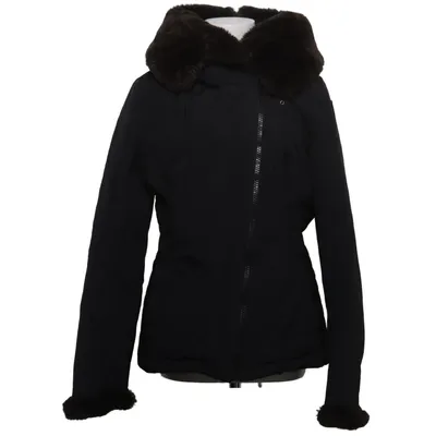 Daunenjacke (Schwarz) von Blauer. USA Baumwolle, Daune, Feder, Polyamid