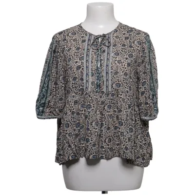 Blouse (Beige, Blue) from Ba&sh Viscose
