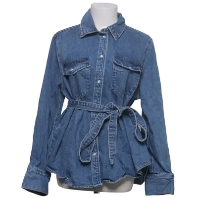 Maternity shirt (Blue) from H&M Mama Cotton, Lyocell
