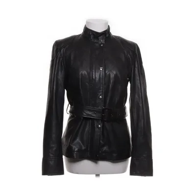 Läderjacka (Svart) från Passport Skinn, Polyester