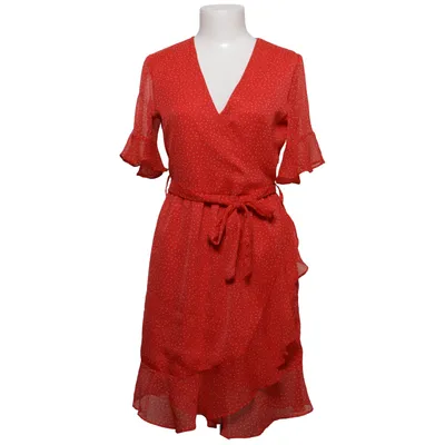 Wrap dress (Red, White) from Neon Rose Polyester