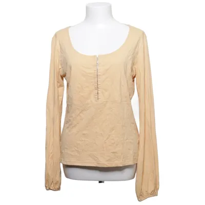 Långärmad t-shirt (Beige) från Hennes Elastan, Viskos