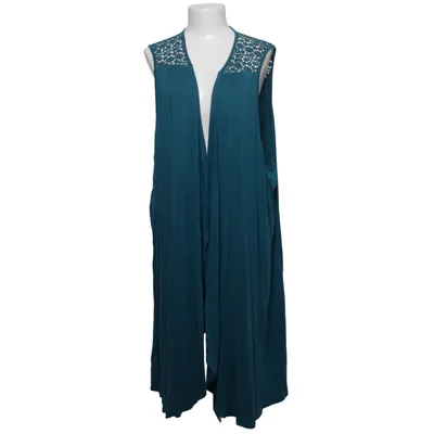 Cardigan (Bleu) de DW Shop Coton, Élasthane, Viscose