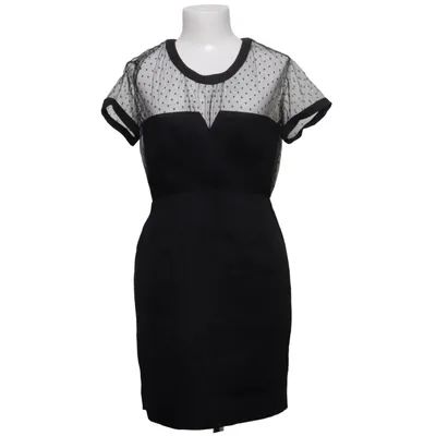 Robe (Noir) de The Kooples Coton, Élasthane, Polyamide