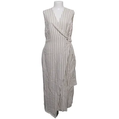 Robe portefeuille (Blanc, Gris) de F&F Coton, Lin
