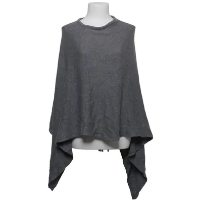 Poncho (Grå) från Cashmere Kashmir, Ull