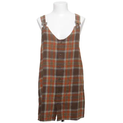 Hängselklänning (Brun, Orange, Blå, Vit) från Beyond Retro