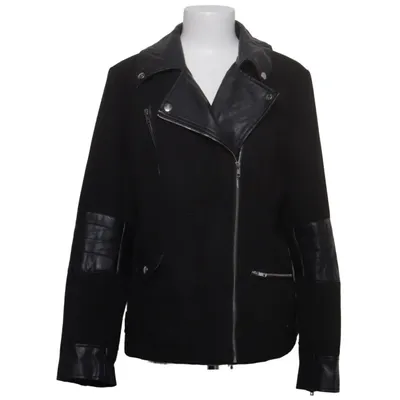 Veste de motard (Noir) de Bodyflirt Boutique Polyester, Laine