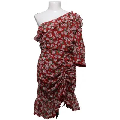 Dress (Red, Pink, Green) from Dark Pink Polyester