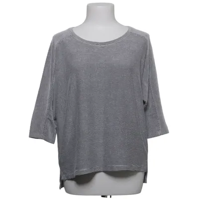 Long sleeve T-shirt (Black, White) from Christian Siriano Elastane, Polyester, Viscose