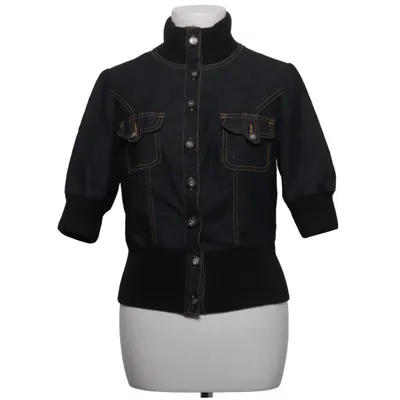 Jeansjacka (Blå) från Bisou Bisou Bomull, Elastan, Polyester