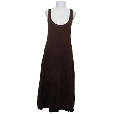 Maxi dress (Brown) from Adolfo Dominguez Cotton, Polyamide, Viscose