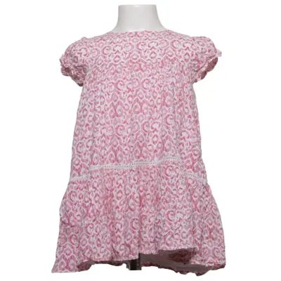 Jurk (Roze, Wit) van Staccato Katoen, Viscose