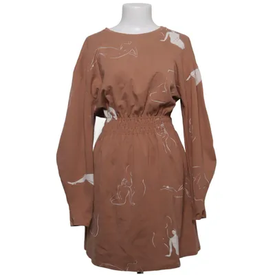 Dress (Brown) from Zara Woman Collection Elastane, Polyamide, Viscose