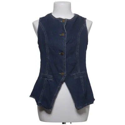 Gilet en jean (Bleu) de Jeans Coton, Polyester
