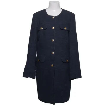 Frakke (Blå) fra Morris Bomuld, Polyester, Viscose