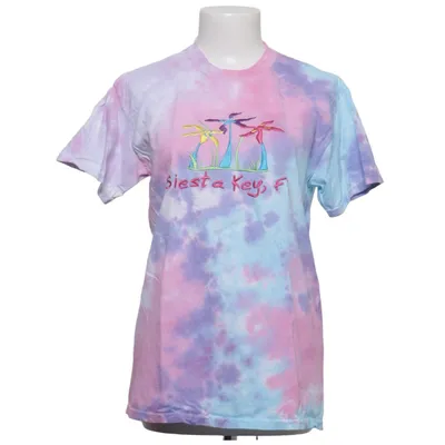 T-shirt (Roze, Blauw, Lila) van Colortone Katoen