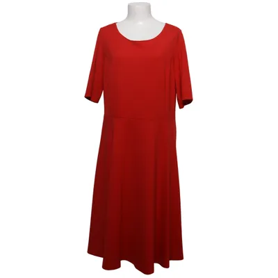 Dress (Red) from Lands' End Elastane, Polyester, Viscose