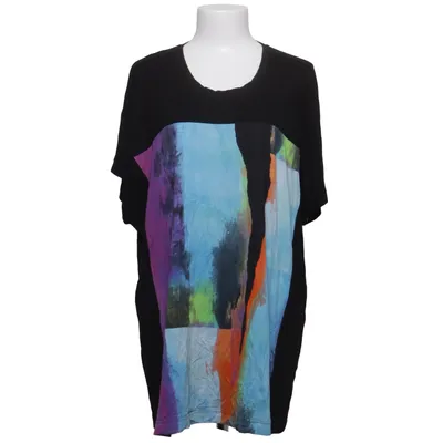 Top (Black, Multicolored) from Qneel