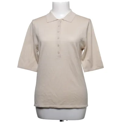 Poloshirt (Beige) van S. Marlon Zijde, Wol