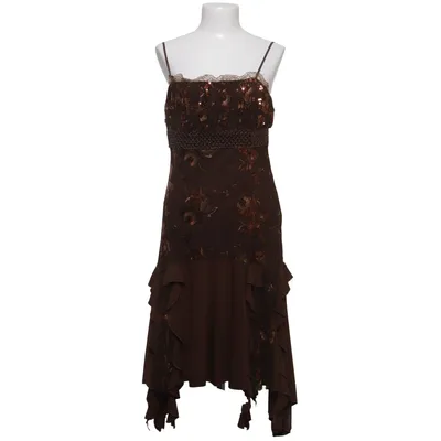 Cocktailklänning (Brun) från Lissa Elastan, Polyester