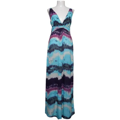 Maxi dress (Blue, Purple, Multicolored) from Stella Morgan Elastane, Polyester