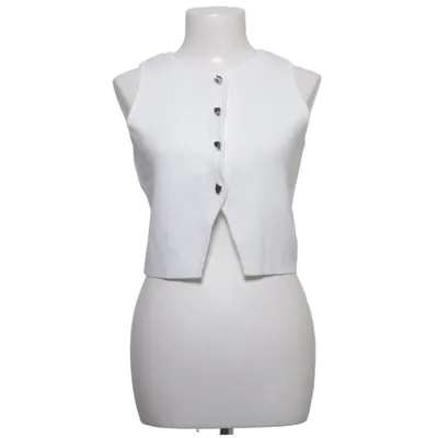 Gilet (Blanc) de Zara Polyester, Viscose