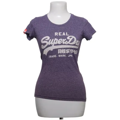 T-shirt (Lila) från Superdry Vintage Bomull, Polyester