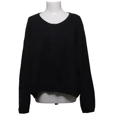 Strickjacke (Schwarz) von Janet & Joyce Acryl, Baumwolle