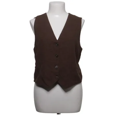 Jakkesætsvest (Brun) fra Pull & Bear Linned, Viscose