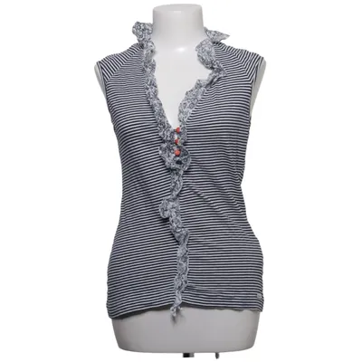 Haut (Bleu, Blanc) de Miss Sixty Collection Coton, Élasthane, Soie