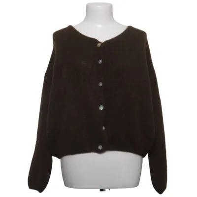 Cardigan (Brown) from New Sensation Acrylic, Mohair, Polyamide, Wool