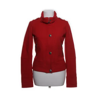 Jacka (Röd) från Bershka Polyester, Ull