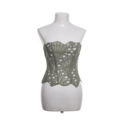 Korset (Grøn) fra PrettyLittleThing Elastan, Polyester