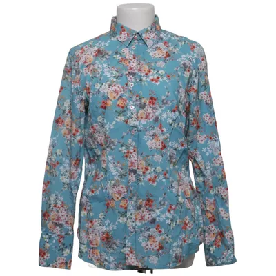Shirt (Blue, Multicolored) from Hawes & Curtis Cotton
