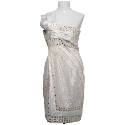 Cocktail dress (White) from Faust Polyester