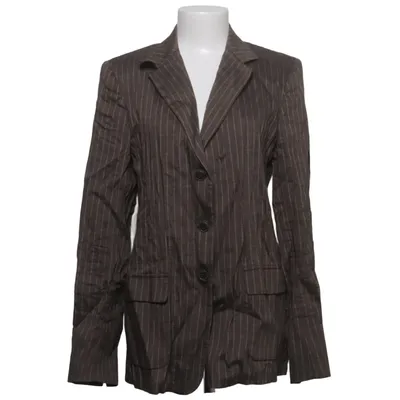 Blazer (Brun) fra MaxMara Linned, Viscose