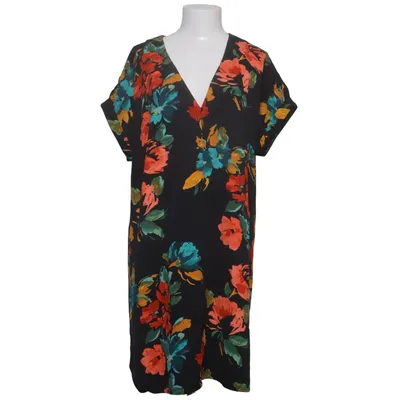 Klänning (Svart, Flerfärgad) från Ana Polyester