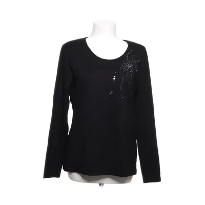 Long sleeve T-shirt (Black) from Lucia Elastane, Viscose
