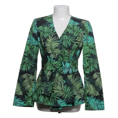 Blazer (Grøn, Sort, Flerfarvet) fra Simple Bomuld, Elastan, Polyester