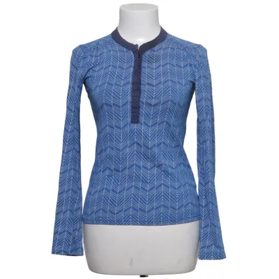 Henley shirt (Blue, White) from Tranquillo Elastane, Organic cotton