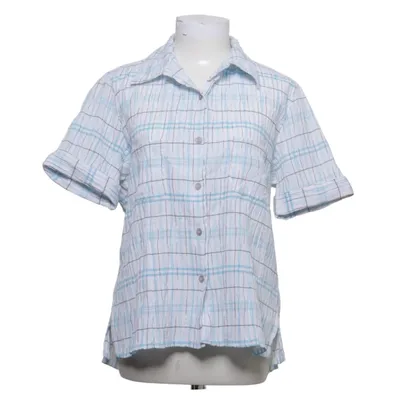 Short sleeve shirt (Blue, White) from Biaggini Cotton, Elastane